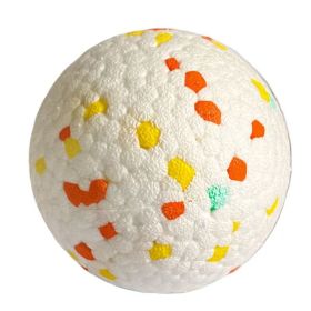 Pet Ball High Rebound Bite-resistant Dog Toy (Option: Orange Yellow Green-Large Size)