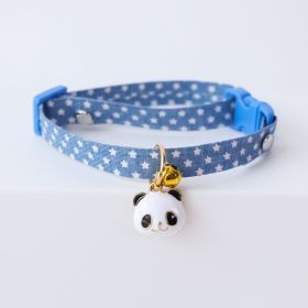 Cat Dog Pet Collar Bell (Option: Panda-Adjustable)