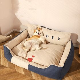 Kennel Four Seasons Universal Removable And Washable Bed (Option: British Style-S)