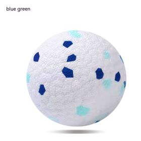 Pet Ball High Rebound Bite-resistant Dog Toy (Option: Blue Green-Large Size)