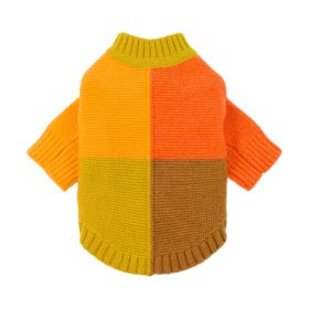 Dog Sweater Acrylic Pet Clothing (Option: Yellow-No 2)