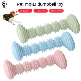 2pcs Pet Teeth Molar Toys TPR Chewing and Nibbling Dog Toothbrush Toys Teeth Grinding Teeth Tease Dog Stick dog toy (Color: Avocado green, size: 2pcs)