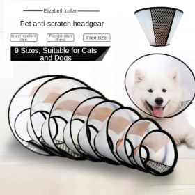 Pet Anti Bite Anti Grasping Large Anti Licking Collar Medical Recovery Cone Ring Pets Elizabethan Collar Healthy Pet Accessories (Color: White, size: 2 Plus)