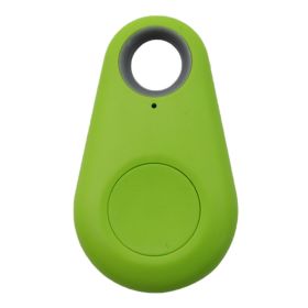 1pc Smart Mini GPS Finder BT Tracer Pet Kids GPS Locator Tag Alarm Wallet Key Tracker (Color: Green, size: One-size)