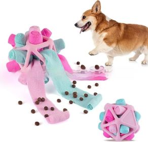 Pet Toy Pet Sniffing Ball Interactive Toy (Option: Pink Exclusive Beast-15X15X15CM)