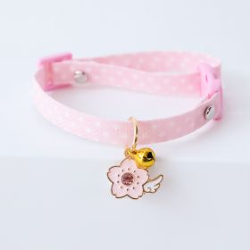 Cat Dog Pet Collar Bell (Option: Cherry-Adjustable)