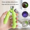 Ai Wo Pet Nail Clipper Cat Nail Pliers Dog Nail Knife LED Light Stainless Steel Nail Grinder Pet Supplies