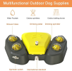 Dog Sprinkler Outdoor Canine Water Fountain Easy Paw Activated 2 Aqua Outlet Modes Hose Dispenser for Big and Small Dogs