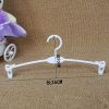 10PCS NonSlip Strengthen Plastic Hanger Bra Rack Soft Underwear Hangers Slip-resistant Magic Underwear Panties Clip