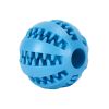 Dog Squeaky Ball Toy; Pet Chew Toy For Dog; Tooth Cleaning Ball Bite Resistant Pet Supplies